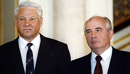 Yeltsin VS Gorbachov