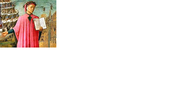 Dante Alighieri (1265-1321), nació en Florencia