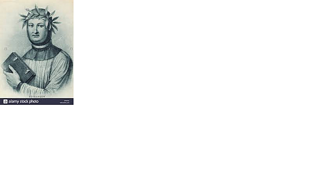 Francesco Petrarca (1304 – 1374), nació Arezzo, actual Italia.