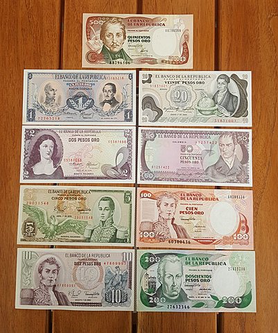 personajes en los billetes antiguos