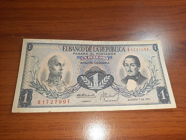 el nacimiento del peso colombiano