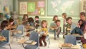 I started high school and I changed school