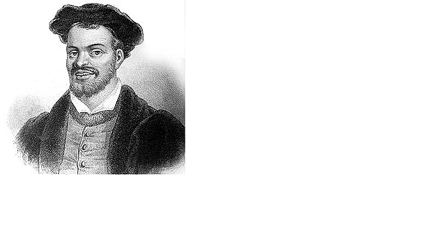 François Rabelais (1483-1553), nació en Chinon Turena, Francia.