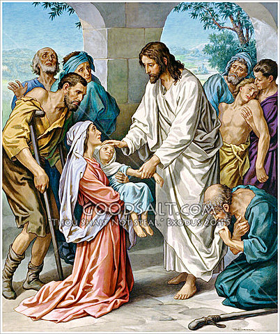 Jesus Heals The Sick