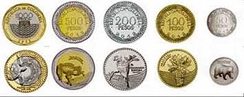 Monedas actuales