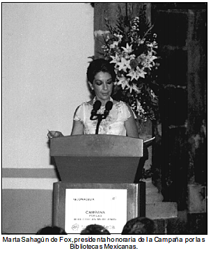 Campaña por las Bibliotecas Mexicanas