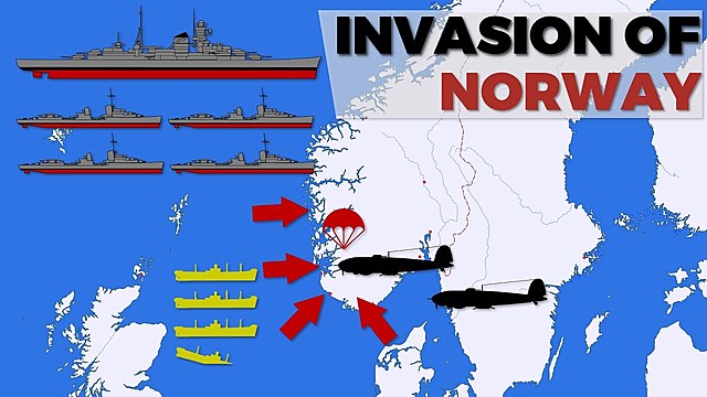 Germany invades Norway & Denmark