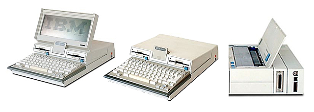 IBM Convertible PC.