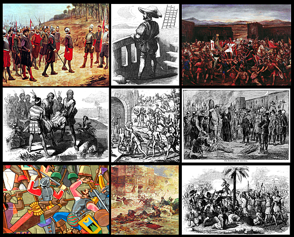 Conquista de Francisco de Pizarro del Imperio Inca.