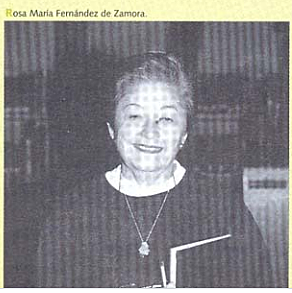 Rosa María Fernández de Zamora, Coordinadora General de la Biblioteca Nacional de México.