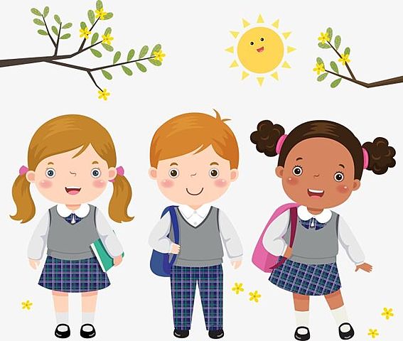 the first day of school I made many friends