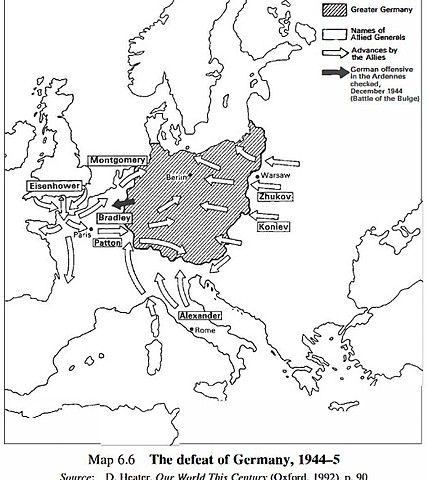 The assault on Germany