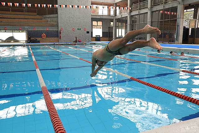 COMENCÉ A NADAR POR PROBLEMAS DE SALUD.