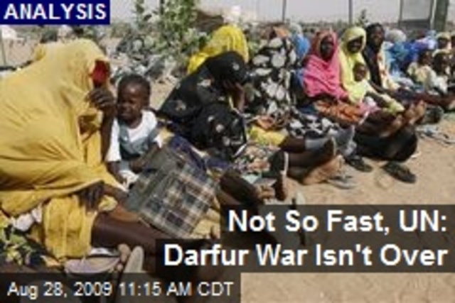 Darfur War Over?
