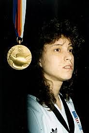 First women medalist