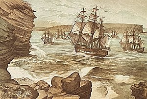 The First Fleet Arrived In Australia