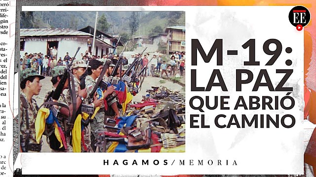 1. DESMOVILIZACIÓN GRUPO GUERRILLERO M-19