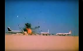 PFLP 4 Hijackings - Jewish Passengers Held Hostage