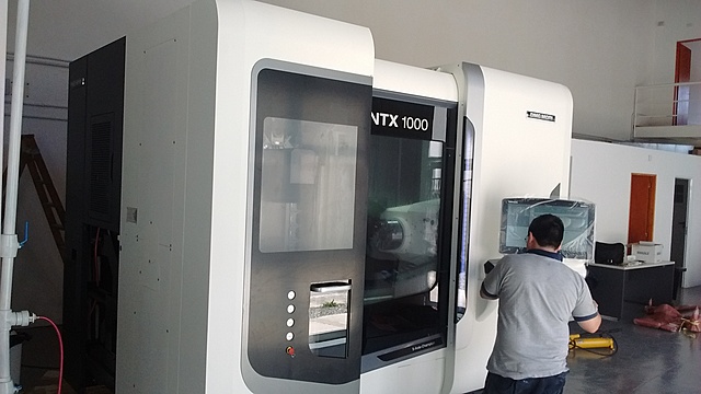 Instalación del DMG-MORI NTX1000