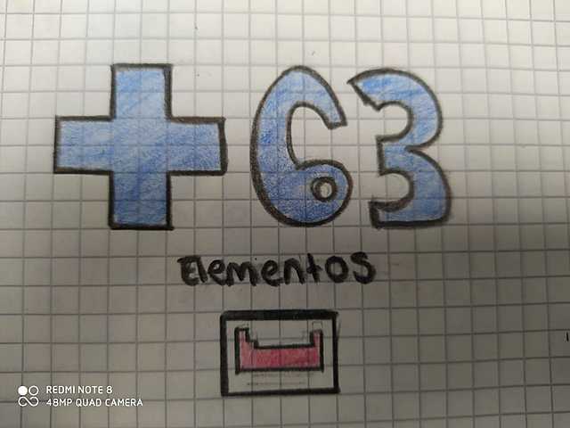 63 elementos