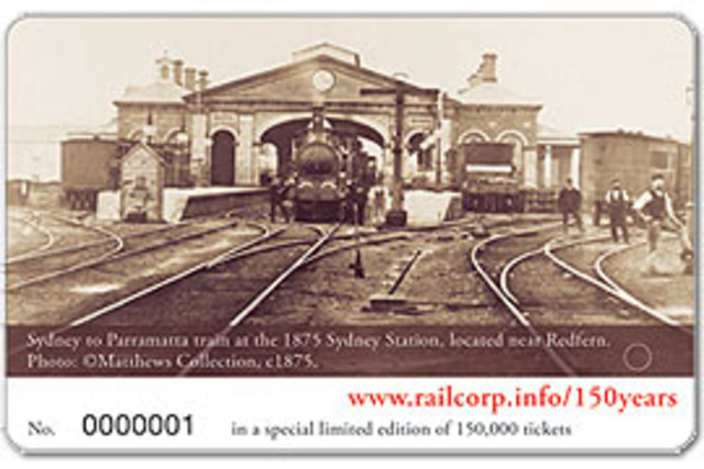 The Sydney-Parramatta Railway opens