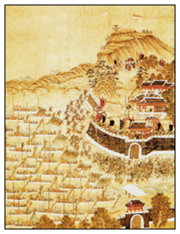 Hideyoshis Army Invades Korea