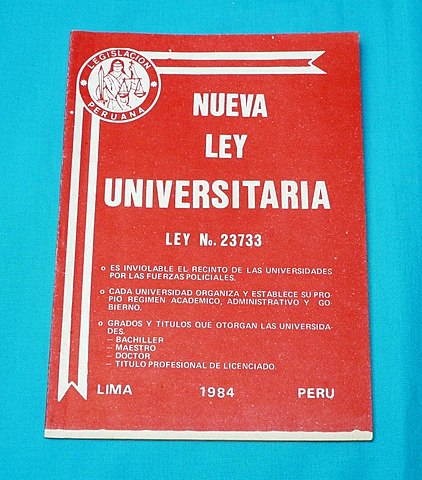 Ley N° 23733