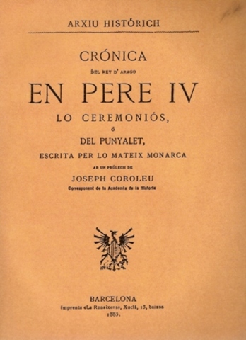 Crònica del Rei en Pere