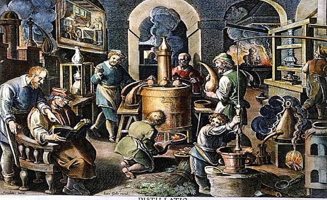 Licor en tiempos modernos (siglos XVII - XVIII)