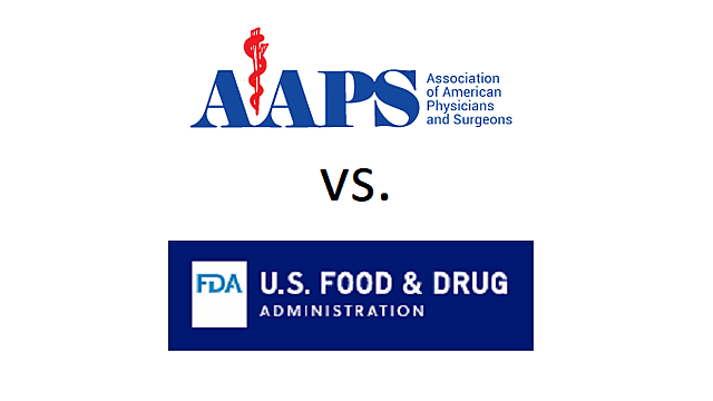 Association of American Physicians and Surgeons (AAPS) sues FDA for greater access to HCQ.