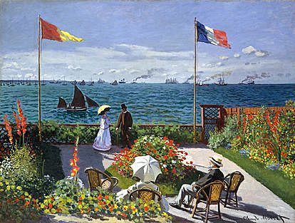 Garden at Sainte- Adresse