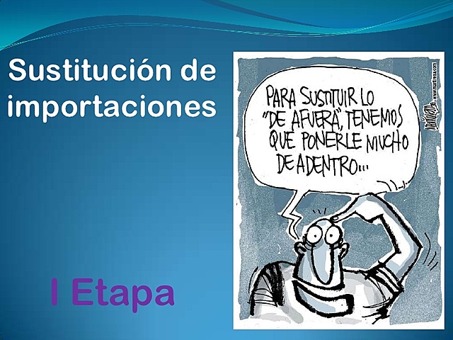 Sustitución de importaciones