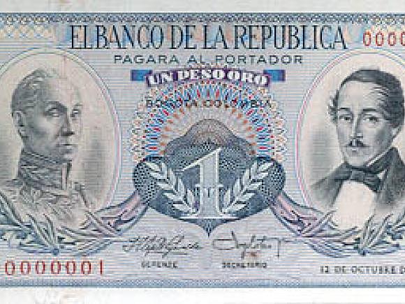 Billete de 1 peso