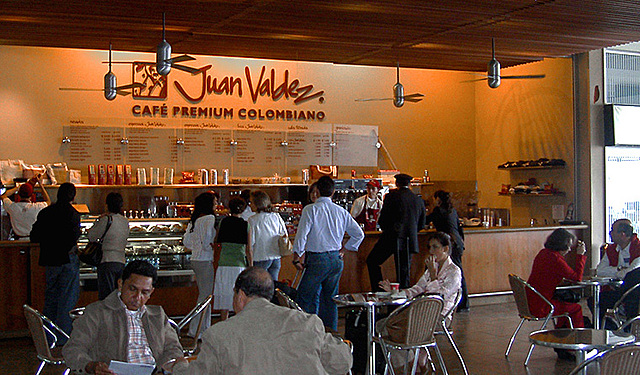 Primera cafetería Juan Valdez