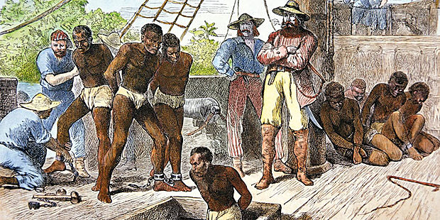 El puerto de comercio.