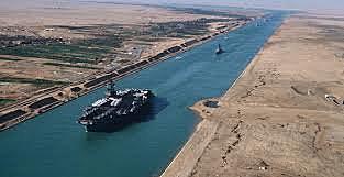 Creación del canal de Suez