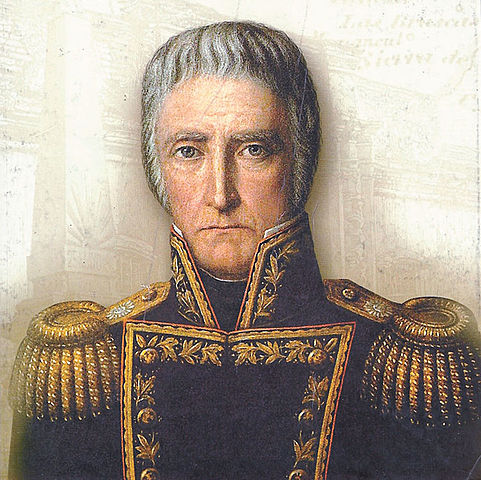 "El primer rey y emperador de América, Don Cornelio Saavedra".
