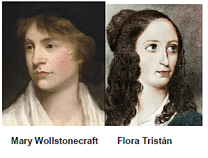 1) PRIMERA OLA DEL FEMINISMO - S. XVIII-XIX