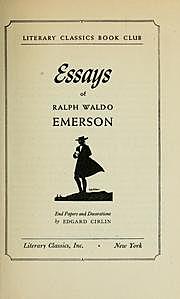 Essay II de Ralph Waldo Emerson