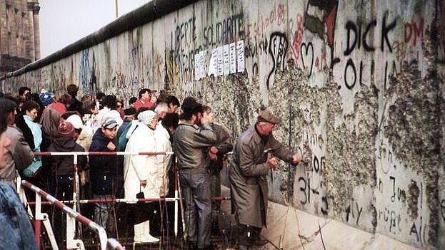 Derrumbe del muro de Berlín
