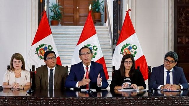 Aplican cuarentena nacional en Perú