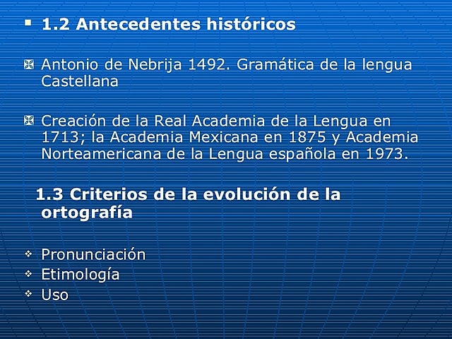 ANTECEDENTES HISTORICOS