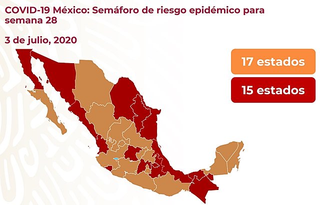 Chiapas regresa a semáforo Rojo
