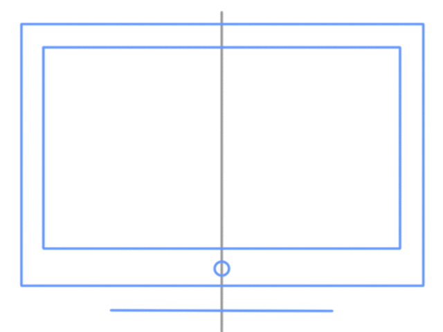 The First Sketch of the TV