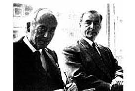 Max Knoll y Ernst Ruska.