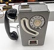 teléfono de disco y teléfono publico