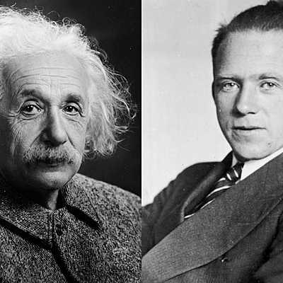 Timeline: Fisica Moderna: ALBERT EINSTEIN Y WERNER HERDELBERG.