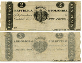 Cambio total de la moneda colombiana