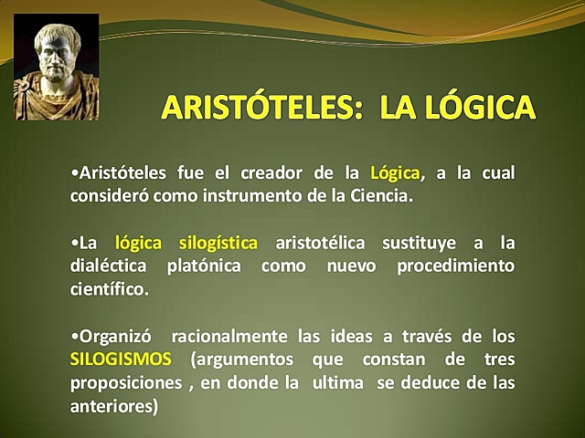 Lógica Aristotélica 384 A.C - 322 A.C