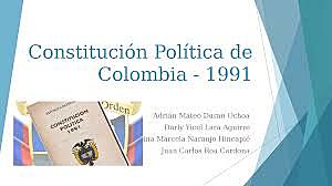 Constitución Política de Colombia